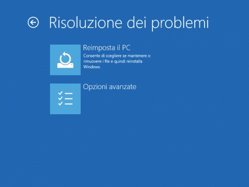 Come ripristinare windows