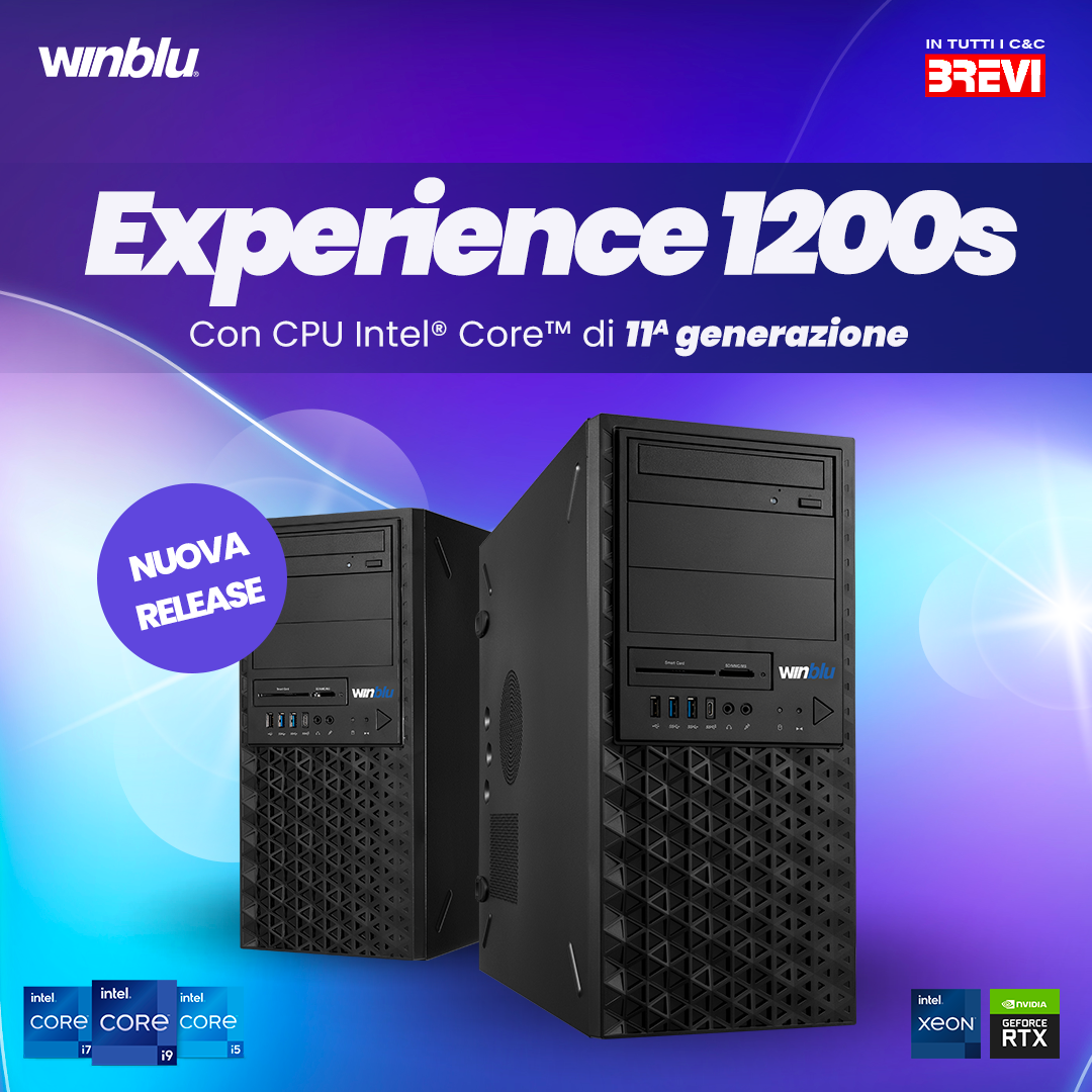 Workstation Winblu Experience 1200s